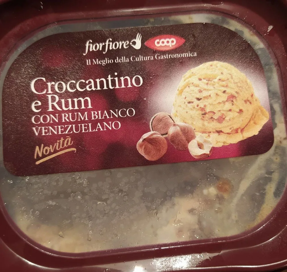 Croccantino e rum