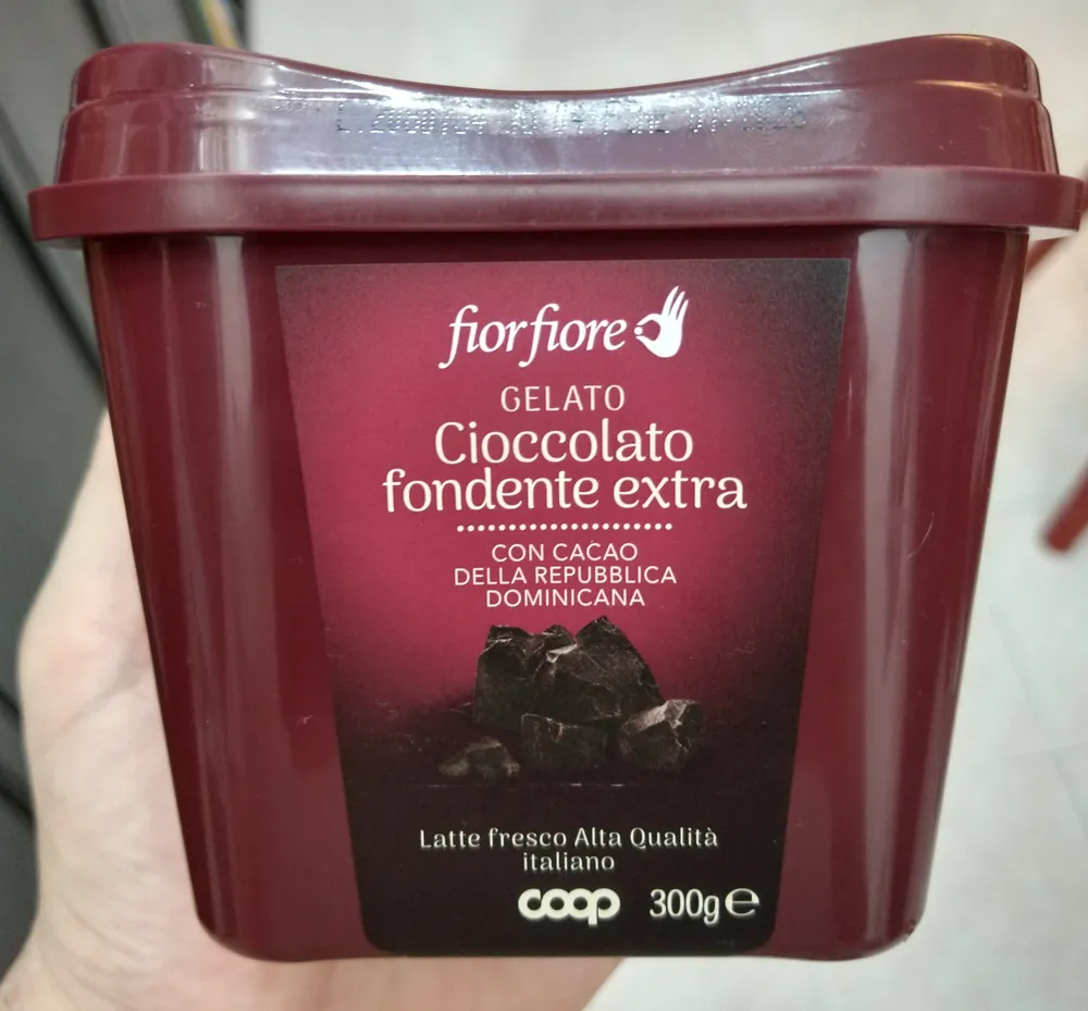 Gelato cioccolato fondente extra
