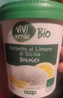 Sorbetto al limone di Sicilia biologico