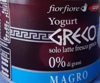Yogurt greco magro
