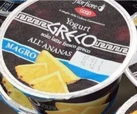 Yogurt greko magro ananas