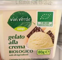 Gelato alla crema bio