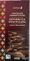 Cioccolato fondente extra Repubblica Dominicana cacao 70% minimo