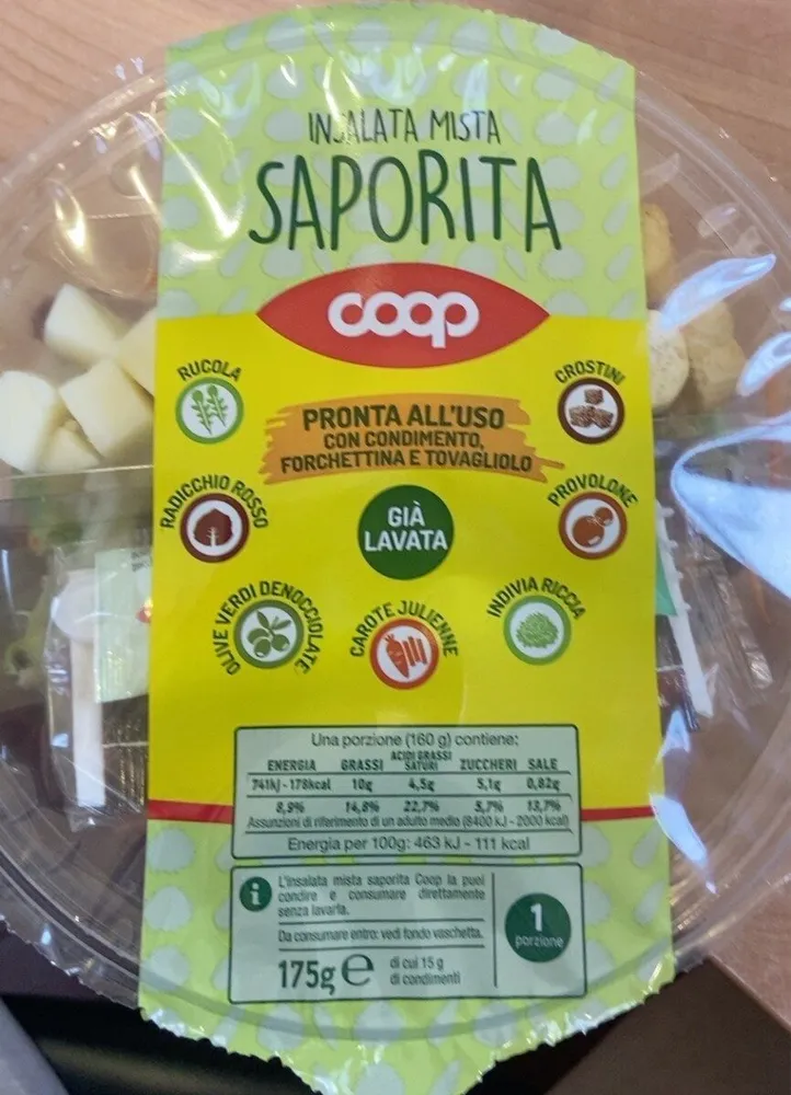 Insalata mista saporita