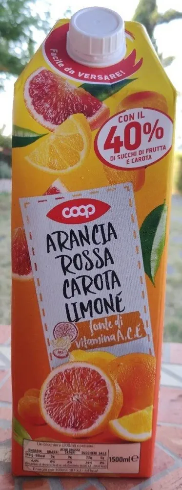 Arancia Rossa Carota Limone