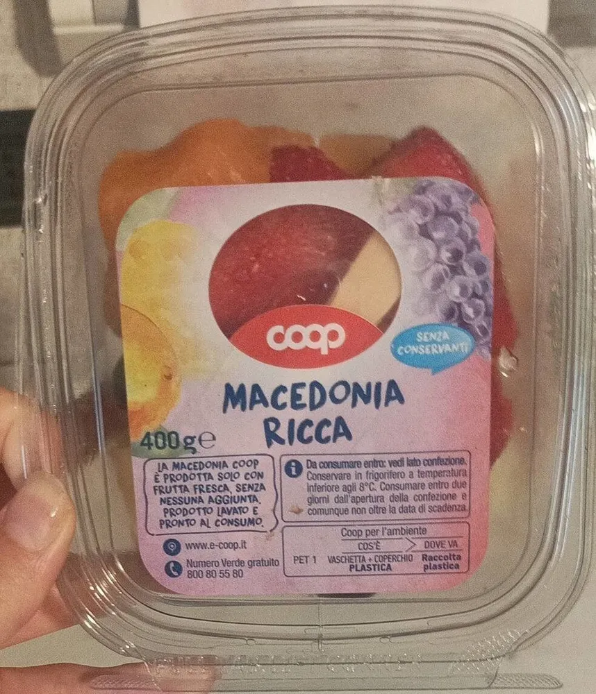 Macedonia ricca