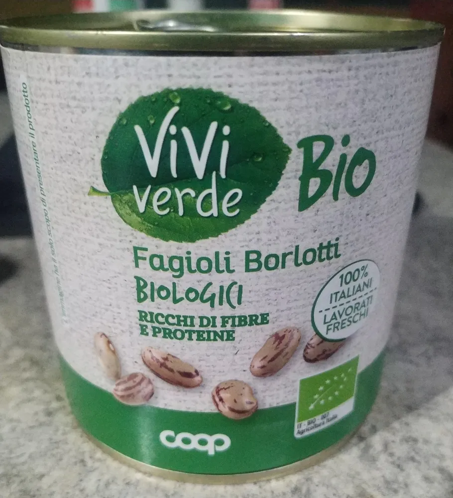 Fagioli borlotti biologici