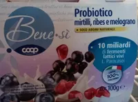 Probiotics mirtilli, ribes e melograno