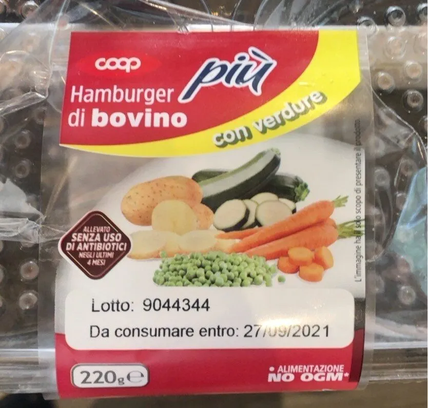 Hamburger di bovino