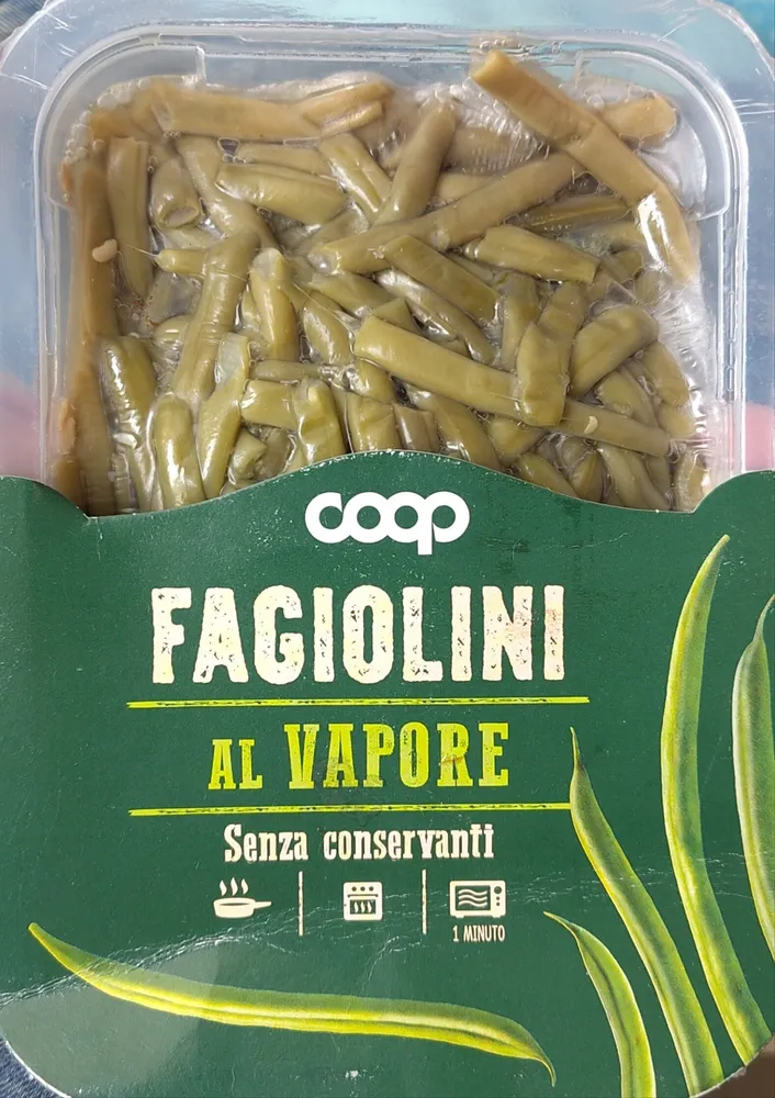 Fagiolini al vapore