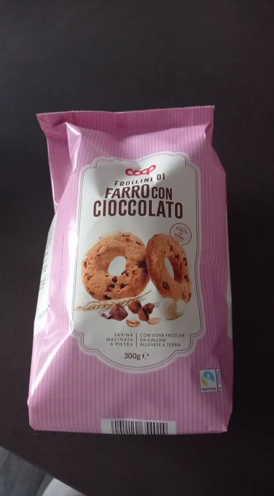 frollini di farro con cioccolato