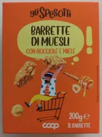 Barrette di muesli con nocciole e miele - Coop - Coop