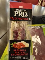 Tramezzino Pro Bresaola Grana