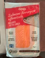 Salmone norvegese affumicato