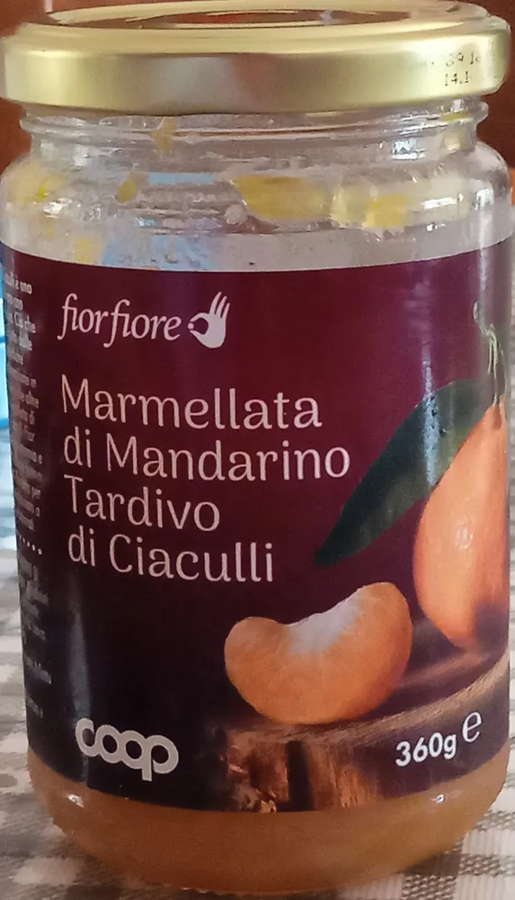Marmellata di Mandarino Tardivo di Ciaculli