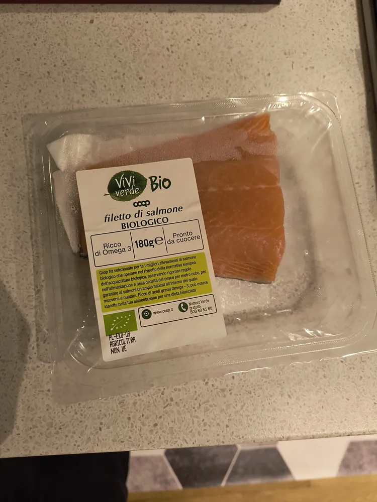Filetto di salmone Biologico