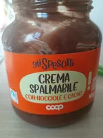 Crema spalmabile con nocciole e cacao