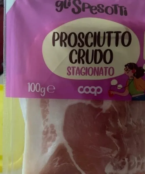 Prosciutto crudo stagionato