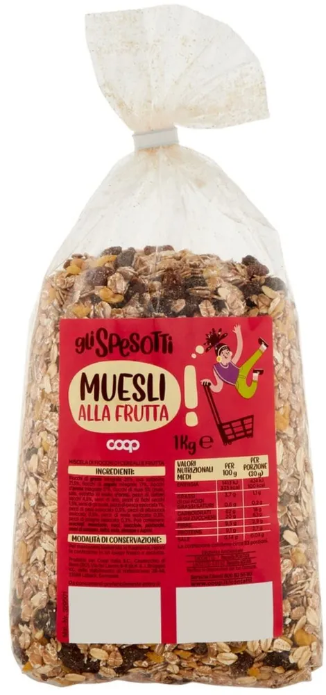 Muesli alla frutta