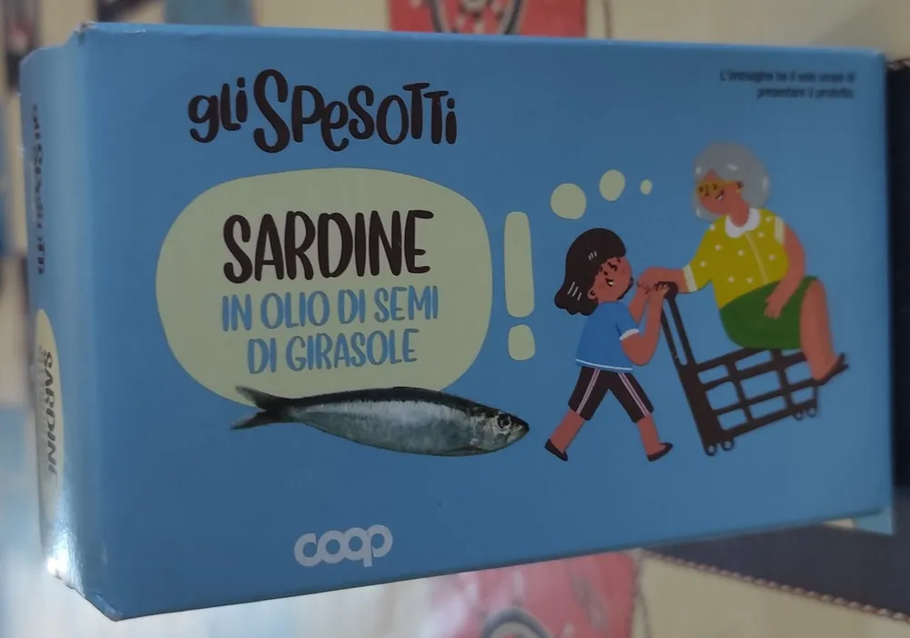 Sardine in olio di semi di girasole