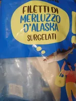 Filetti di merluzzo d'Alaska surgelati