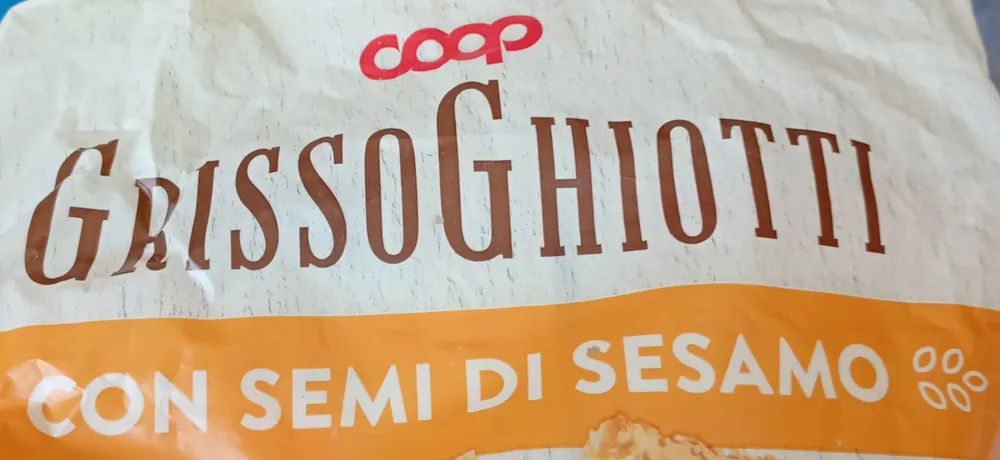 Grisso ghiotti con semi di sesamo