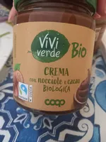 Crema con nocciole e cacao biologica