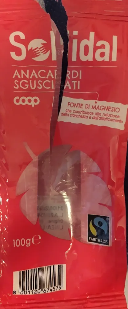 Anacardi sgusciati