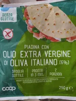 Piadina Con Olio Extra Vergine Senza Glutine