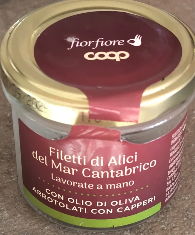Filetti di alici del Mar Cantabrico