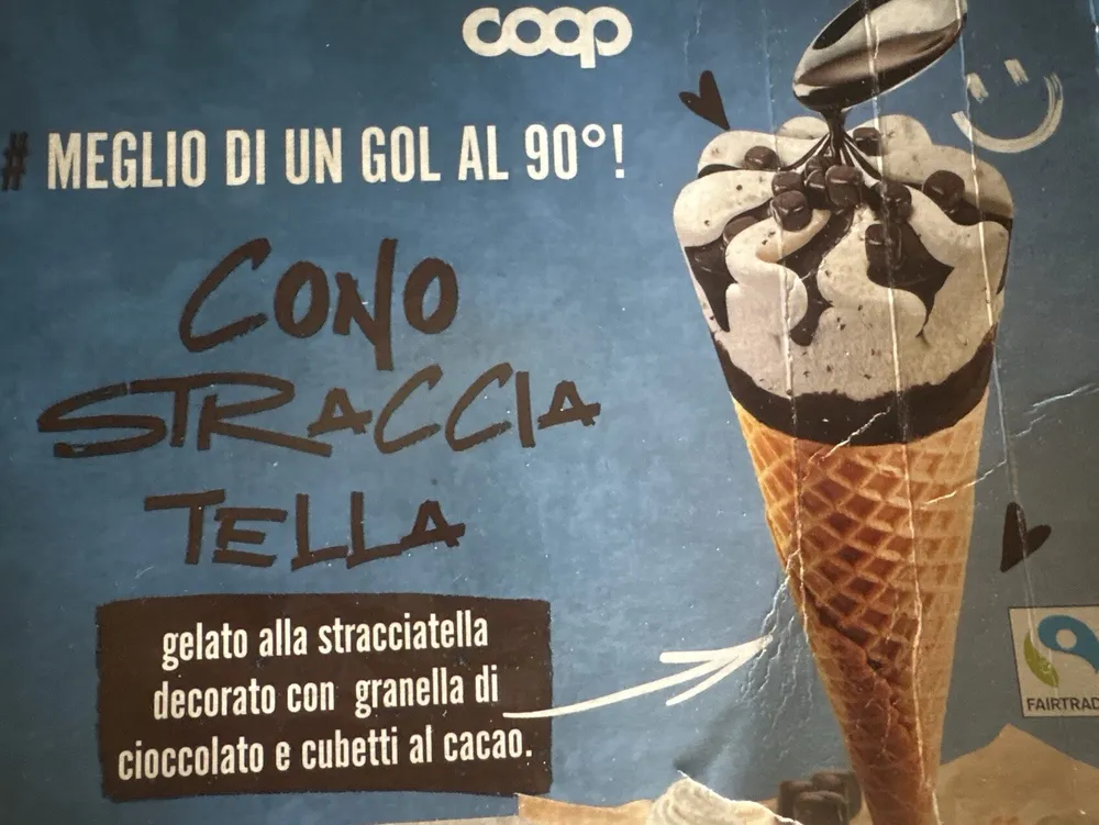 Cono Stracciatella