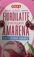 Gelato fiordilatte variegato amarena