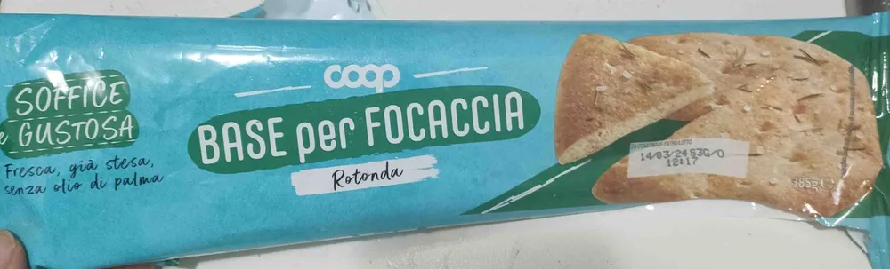 Base per focaccia