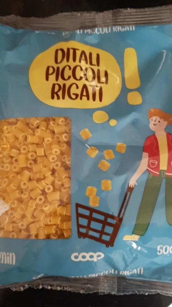 Ditali piccoli rigati