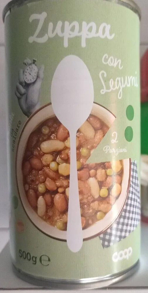 Zuppa con legumi