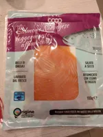 Salmone norvegese leggermente affumicato