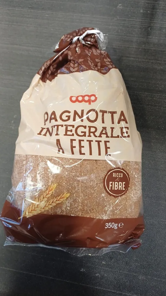 Pagnotta integrale a fette