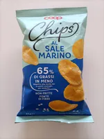 Chips al sale marino