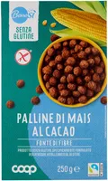 Palline di mais al cacao