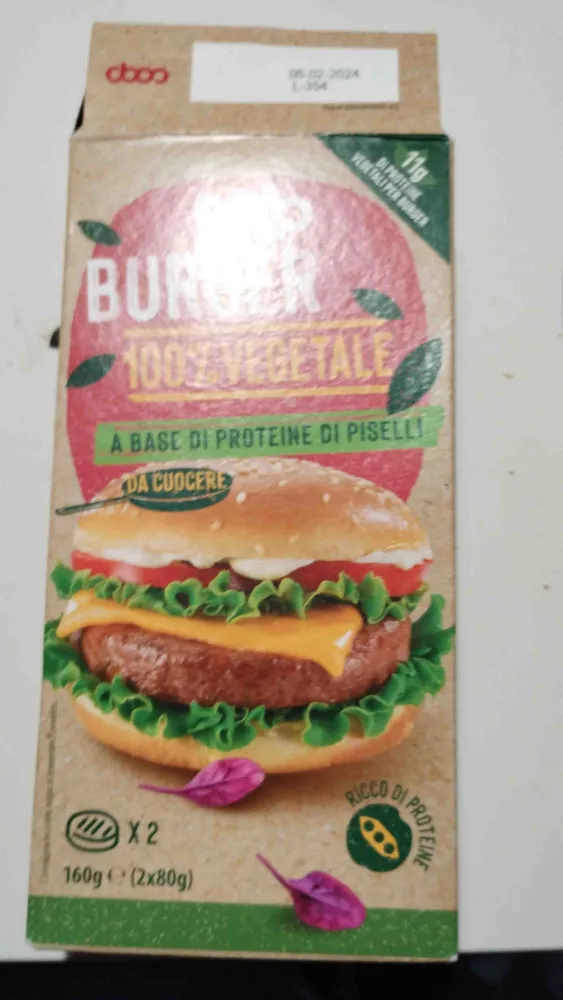 Burger vegetale