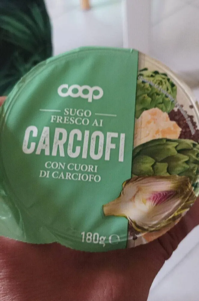 Sugo pronto ai carciofi