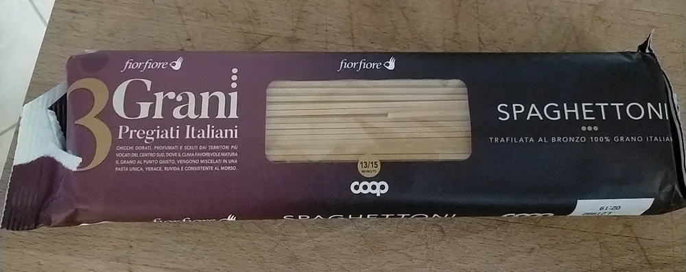 Spaghettoni 3 grani fior fiore coop