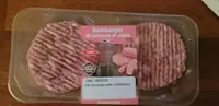 Hamburger di salsiccia di suino coop