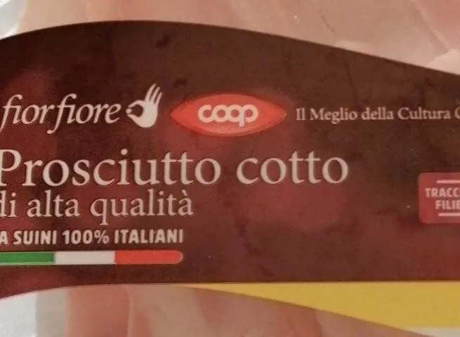 Prosciutto cotto di alta qualità