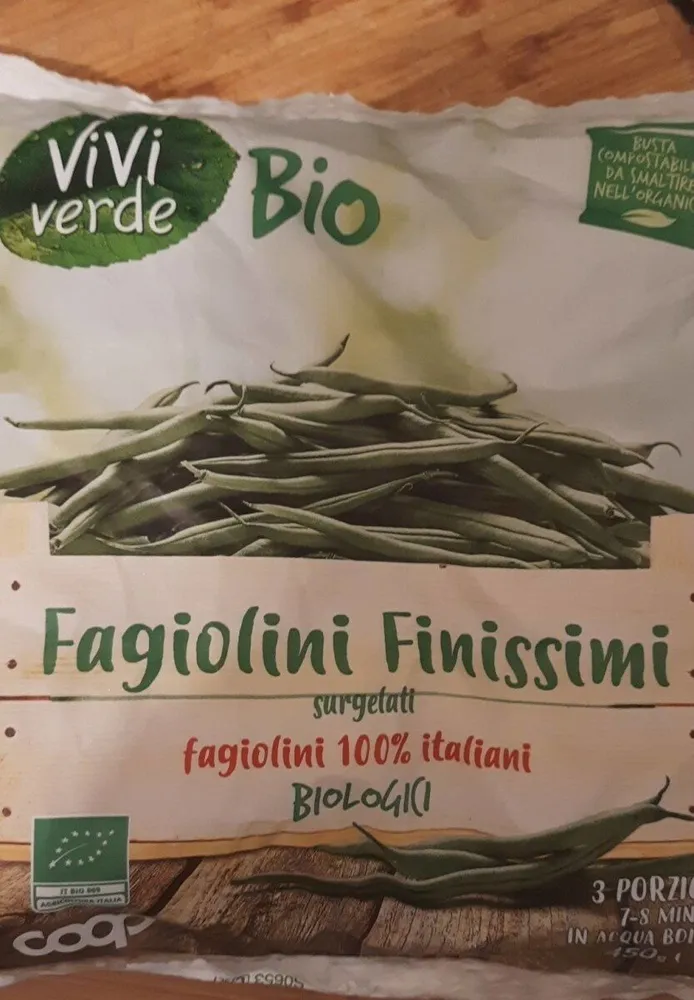 Fagiolini finissimi surgelati biologici