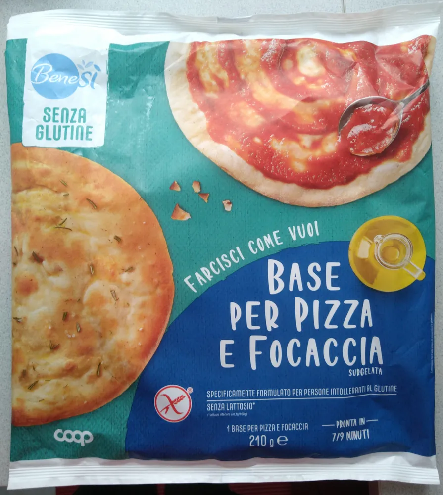 Base per pizza e focaccia