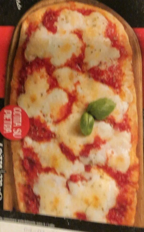 Pizza margherita formato pala