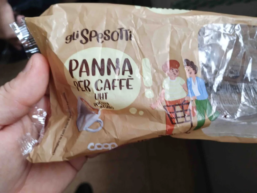 Panna per caffè