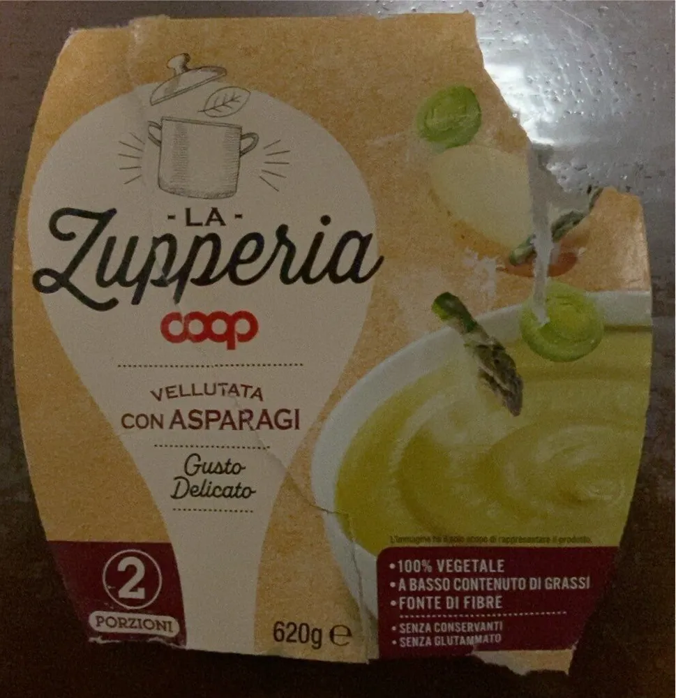 Vellutata con asparagi