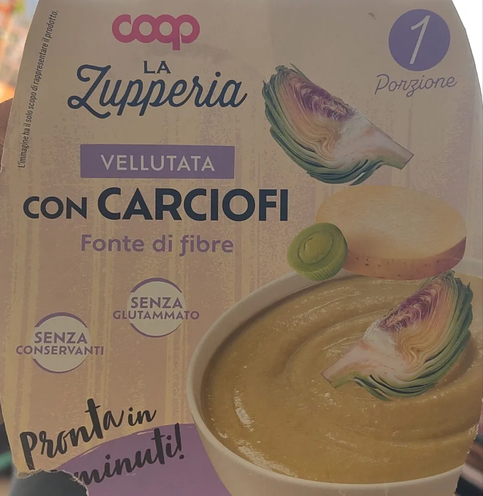 Vellutata di carciofi